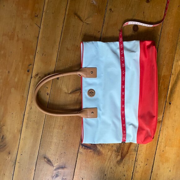 Tory Burch Perry Color Block Tote - Picture 7 of 8